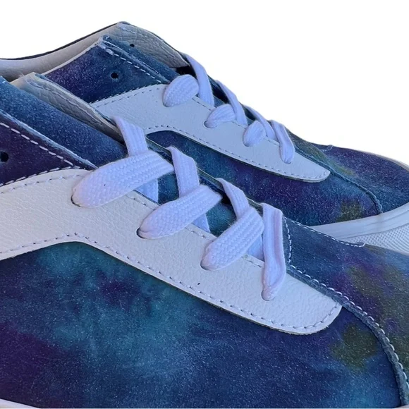 VANS bold ni tie dye suede sneakers NWT sz mens 9 sz woman’s 10.5!! - Picture 4 of 15